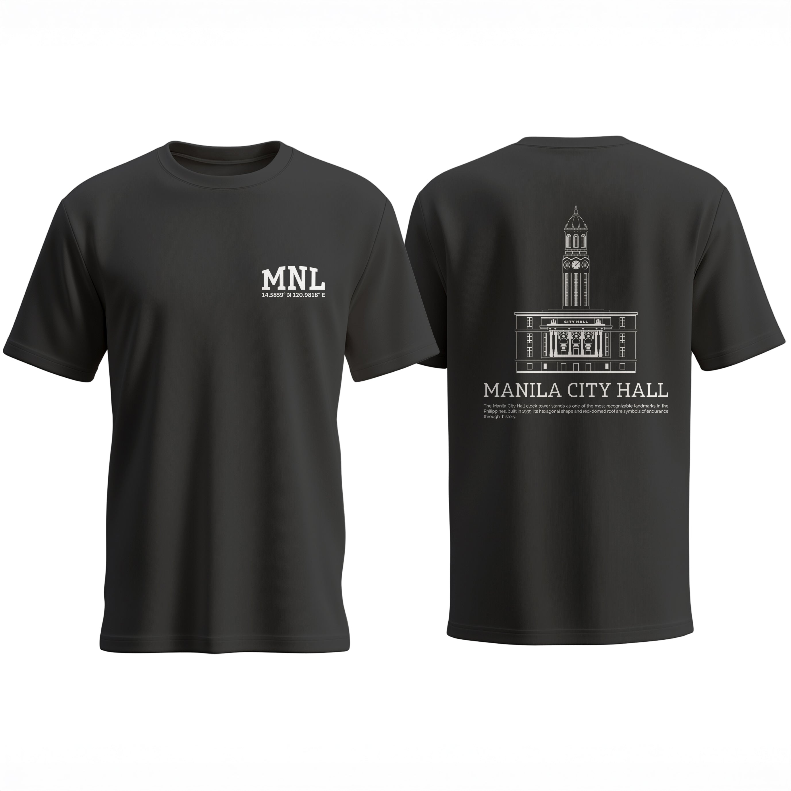 Island Series – Manila City Hall Tee