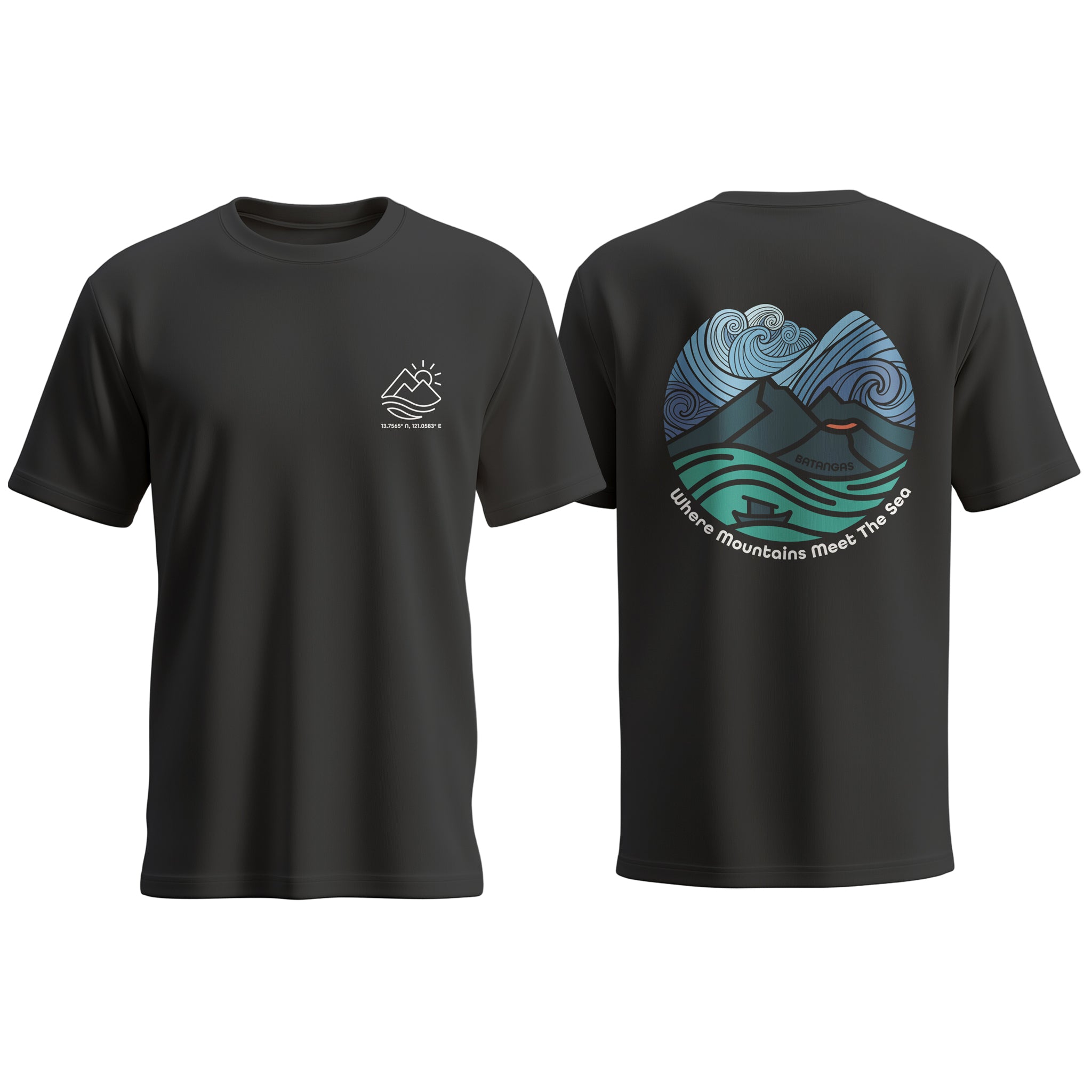 Island Series – Batangas Tee (Where Mountains Meet The Sea)