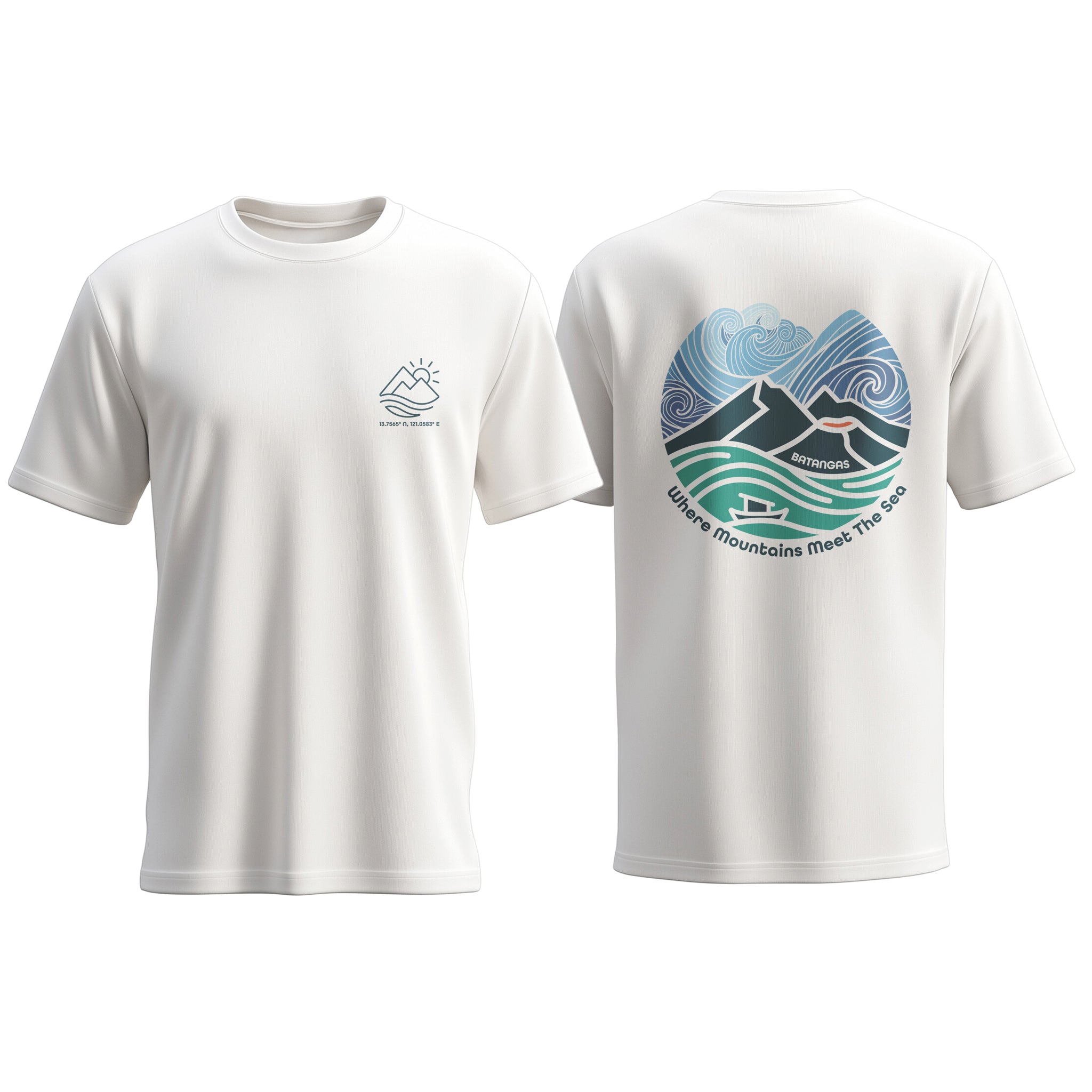 Island Series – Batangas Tee (Where Mountains Meet The Sea)